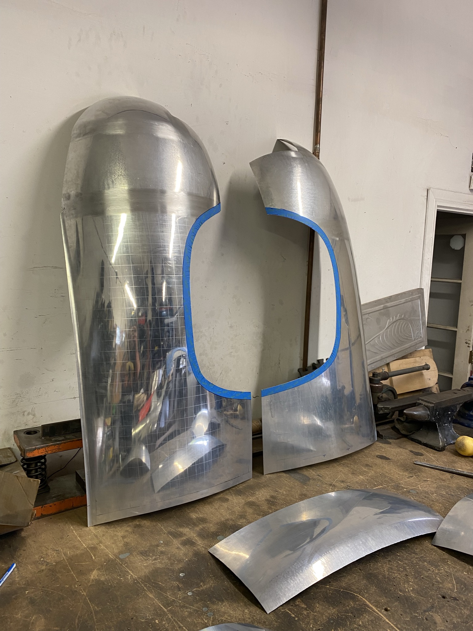 Panel shaping workshop photo
