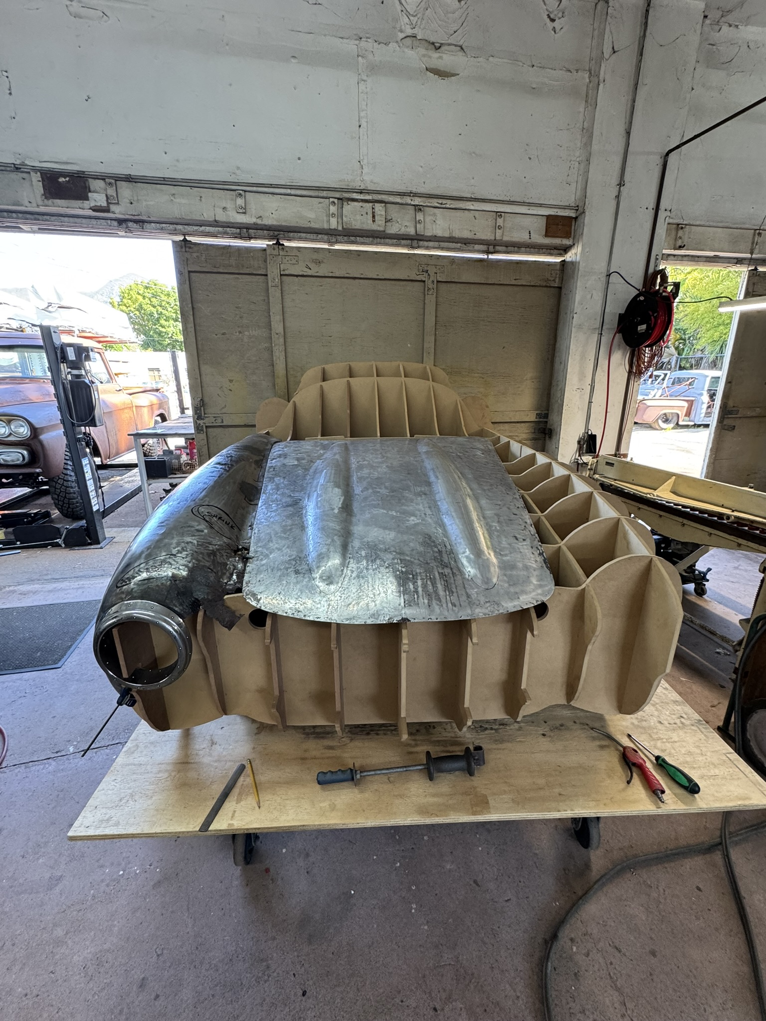 Gullwing metalwork workshop photo