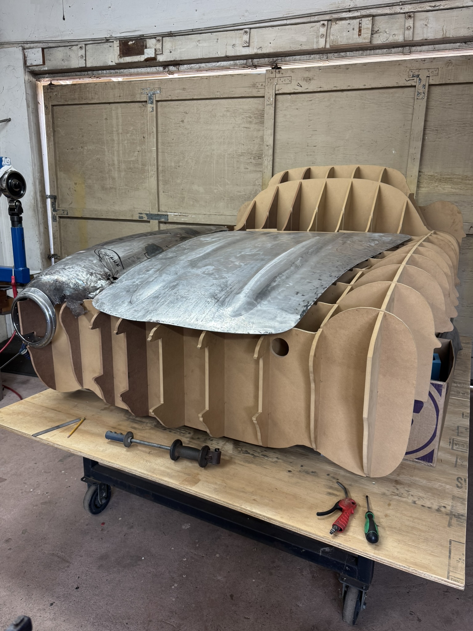 Buck fitting workshop photo